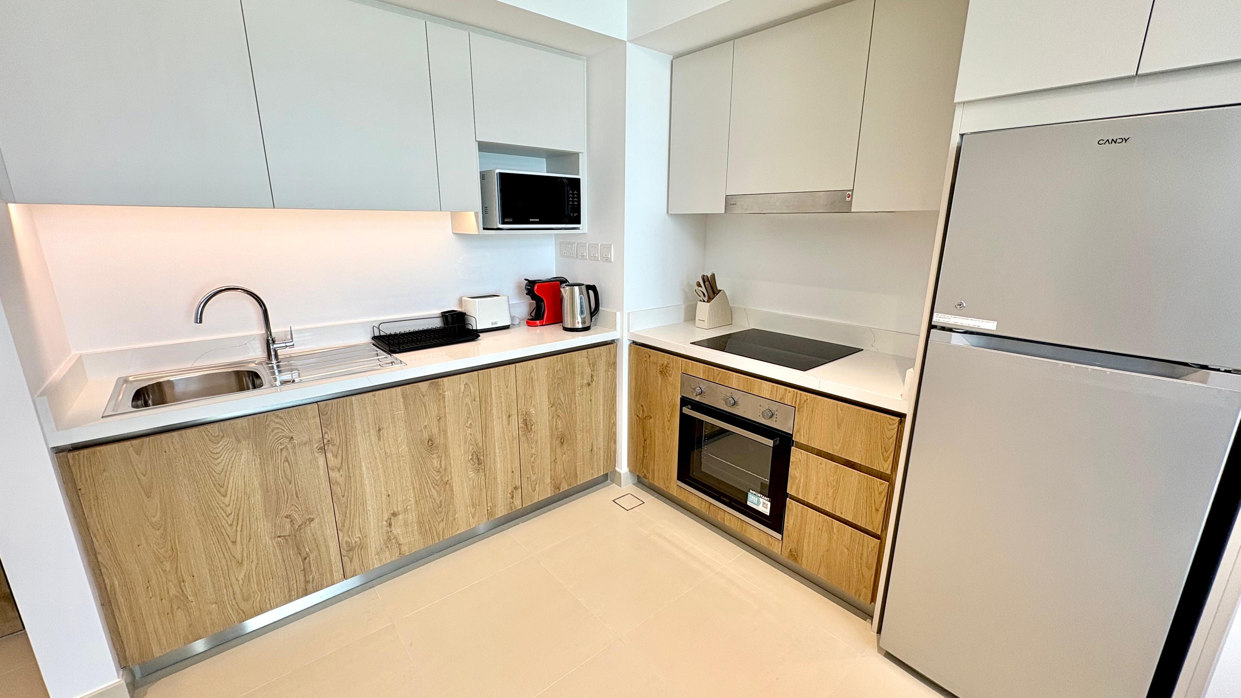 Brand new 1 BR in Marassi  with pool view